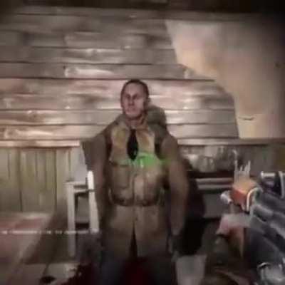 He keeps doing this in every save file I have