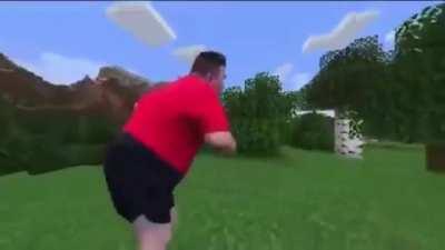 nikocado avocado in minecraft?!?!?!?!