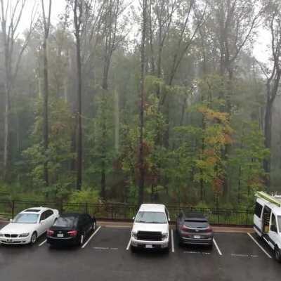 Coming down hard in southern VA