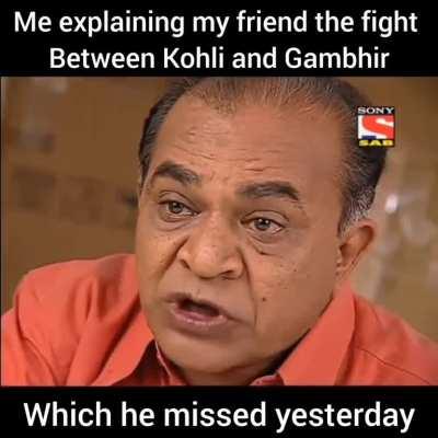 The fight was more interesting than the whole match