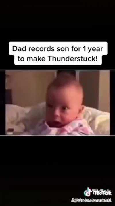 Epic thunderstruck baby