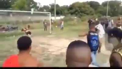 When soccer is taken a little too seriously