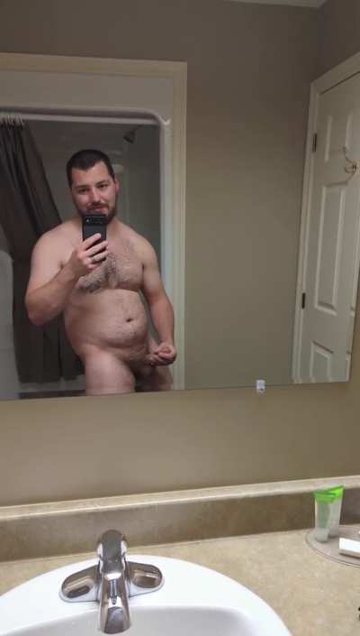 Dad next door is not next door today, in a hotel.... Alone 😈