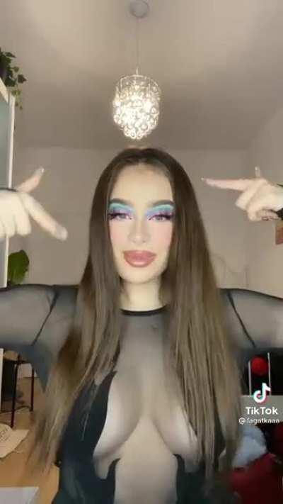 TFW you buy a new body suit for your bf but he dumps you so now it’s for tiktok instead