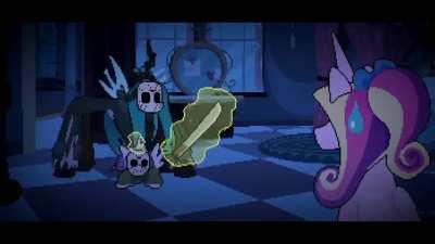 Cadence got Horse-bugged, Lol