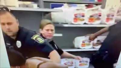 Biting a cop while getting arrested