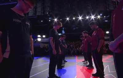 Minute of silence from G2 and MIBR players in memory of Sacy's brother