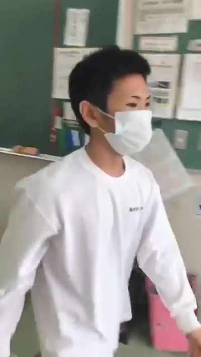 Next time wear a mask