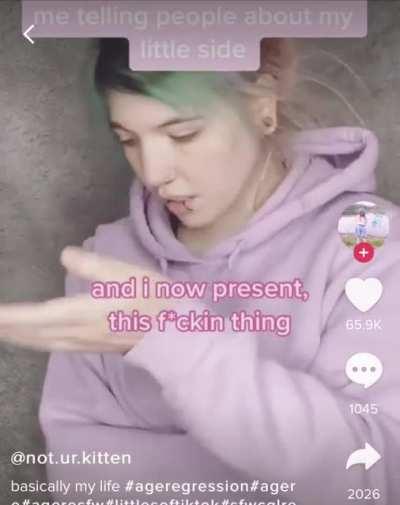 Maybe don’t tell people about it...ever.