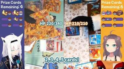 Fubuki's luck goes both ways in MatsuFubu Pokémon card battle