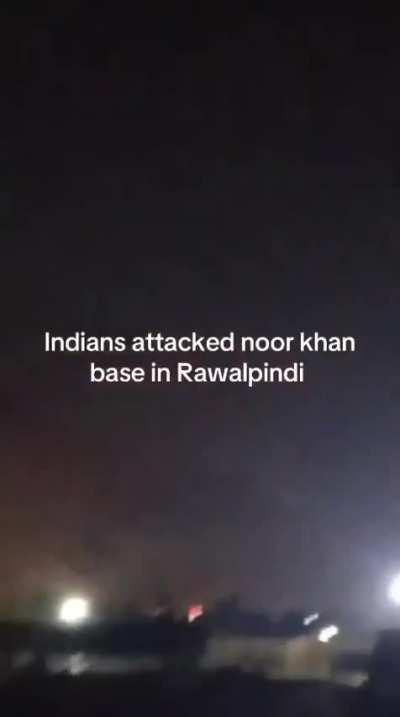 Purported Indian missile strike on PAF Base Nur Khan, Rawalpindi, Pakistan (May 10, 2025)
