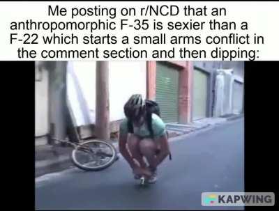 F-22 has that athletic body while the F-35 has a perfect thiccness to curvy ratio