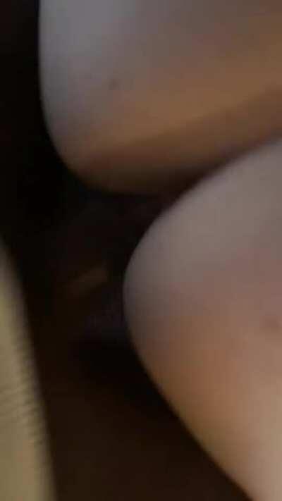 Back to back creampies before her bf got home!