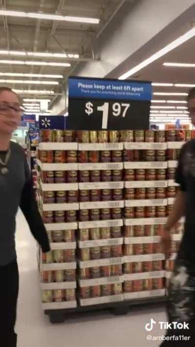 The man in the video catcalled a minor. When the girls stood up to him, both he and the woman he was with decided to start screaming and slut-shaming.