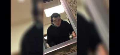 Man trashes a guy for working at a fast food place