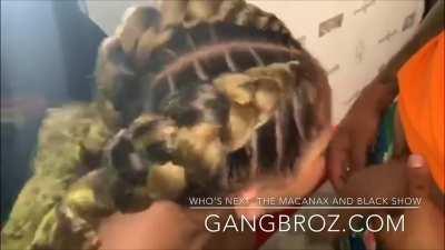 Chubby Public Threesome