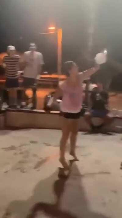 Karens on the street. Episode 3. Another one bites the dust.