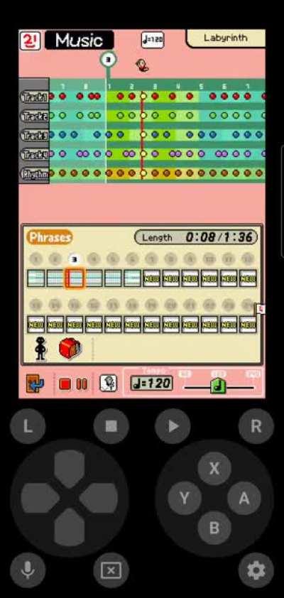 WarioWare: D.I.Y.-Sonic the Hedgehog-Labyrinth Zone WIP