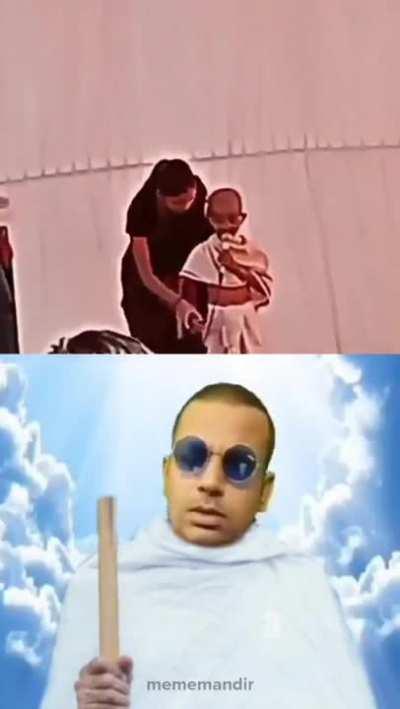 Gandhi ji was Harmed here🙂