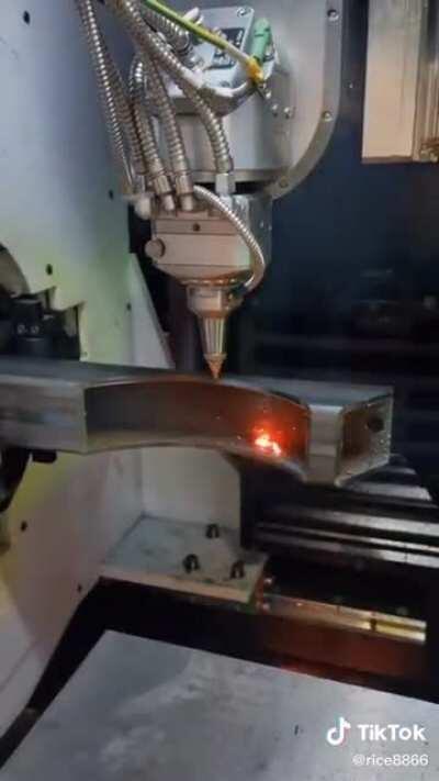 Precision laser cutting