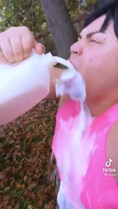 I know he might be doing this and it might be funny but I woke up not long ago and got this slammed into my face.