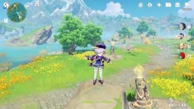 Qiqi's new idle animation is really cute