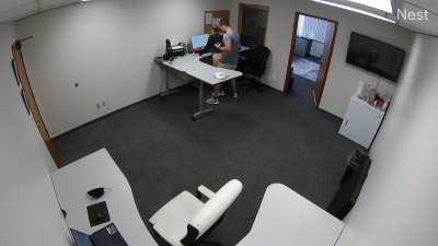 I've got a free use policy with one of my co-workers [OC]