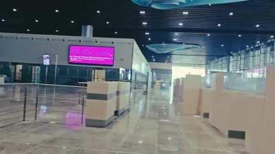 Inside view of the new T3 Terminal, CCS International Airport, Lucknow