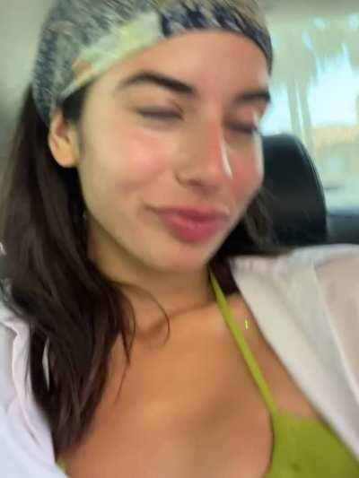 nearly got caught by the Uber, step bro I need you so baddd…