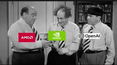 The entire modern AI economy, explained in one meme