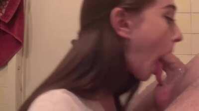 Best blowjob deep skills you'll see today