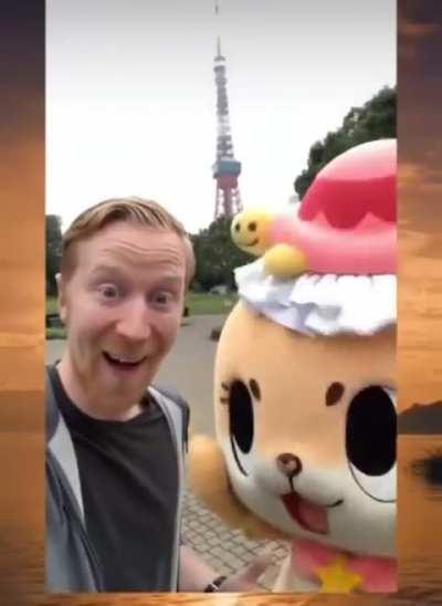 Dude speaks good Japanese.