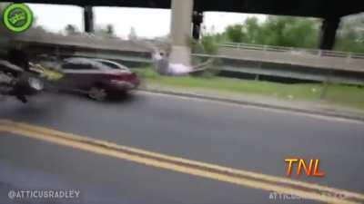 Driving on the wrong side of the road