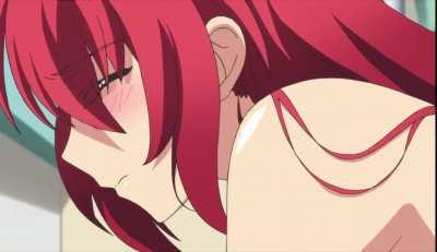 Mio Naruse’s booty got power [Shinmai maou no Testament]