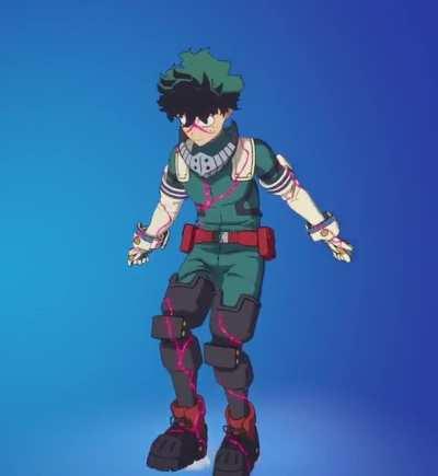 Deku hits the griddy.