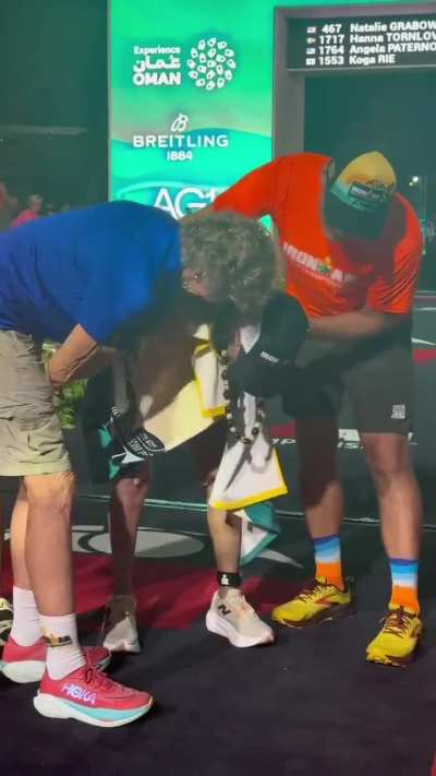 80 year old IRONMAN finisher...Just wow🤯