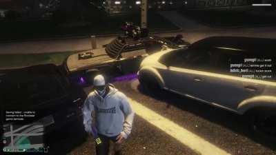 It was at that moment I realised I was riding with a modder