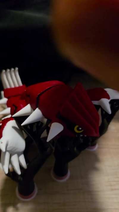 Update on my Groudon print it came out great!!