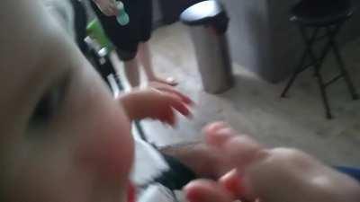 My baby daughter loves watching you Tyler Zed