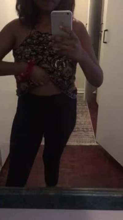 Period tiddies wassup