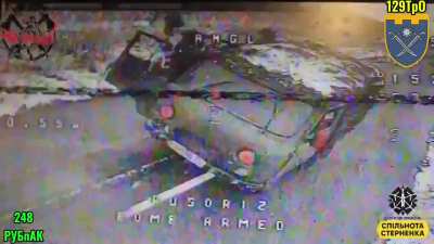 FPV pilots from the Ukrainian 129th Territorial Defense Brigade's drone unit 