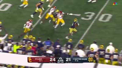 Jadarian Price 100 Yard Kick Off Return TD!!