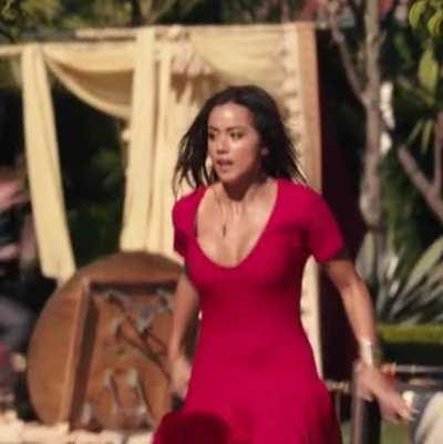 Chloe Bennet Running