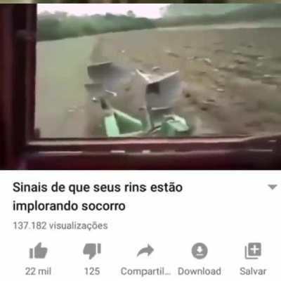 Meus rins estão implorando por socorro 😳