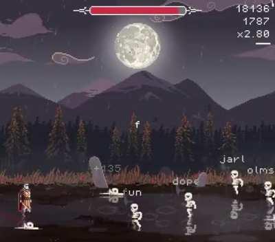 I've made a typing game.