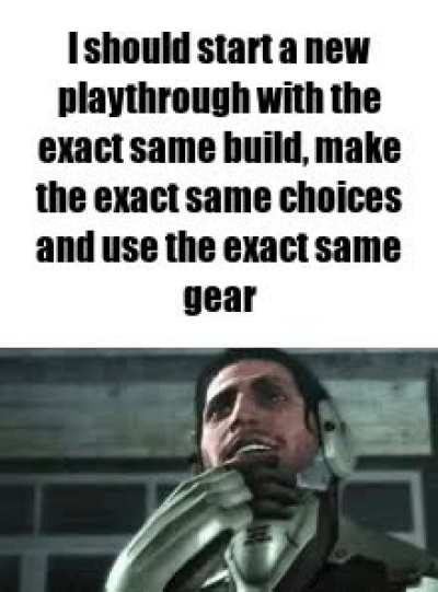 Maybe even go for the same ending