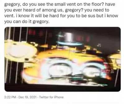 Mister Fredbear seemed sussy