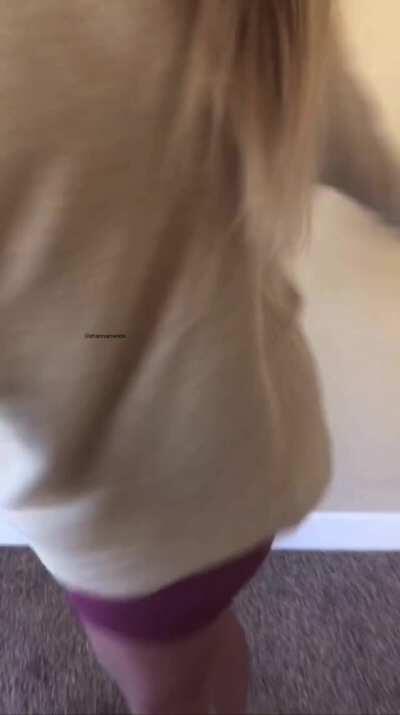 Accidentally spun right out of my house!