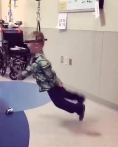Halo-gravity traction is an essential technique which Doctors use, that helps children after a surgery on their deformed spine for a good and healthy recovery