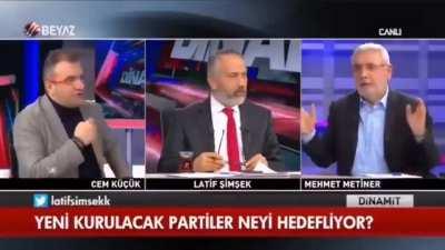 BeyazTV'de muhalafetin kazanma durumunda AKP'lilerin yargılanması tartışması